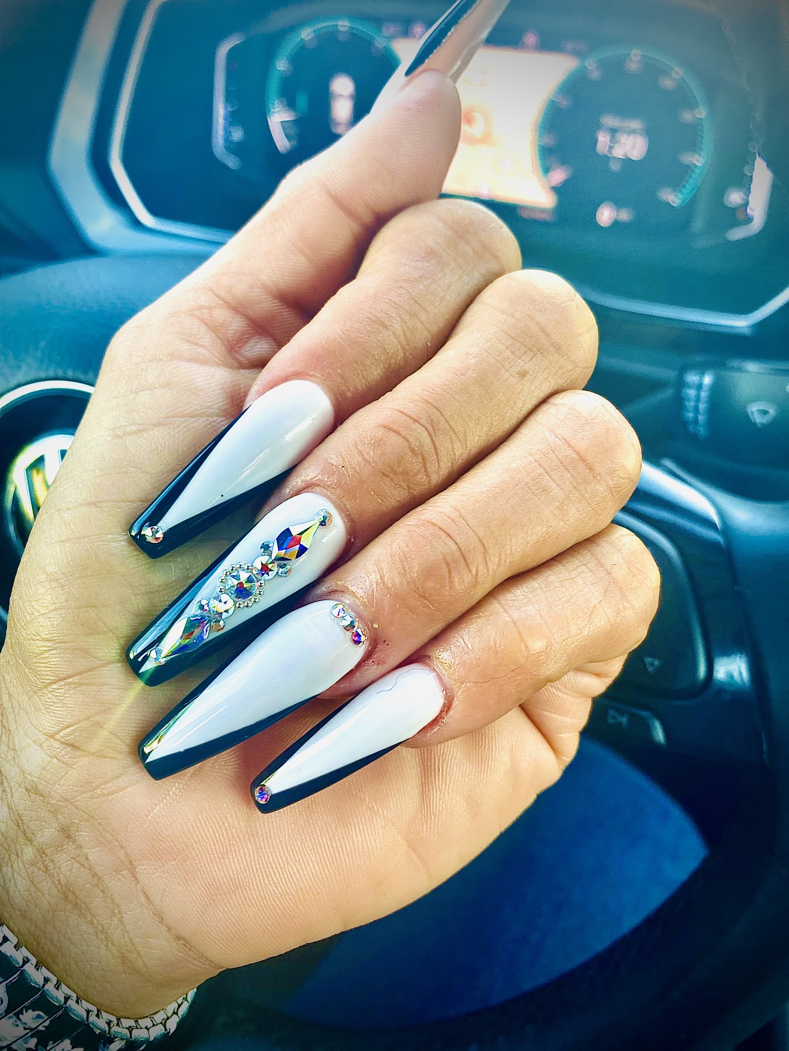 Glitter ombré