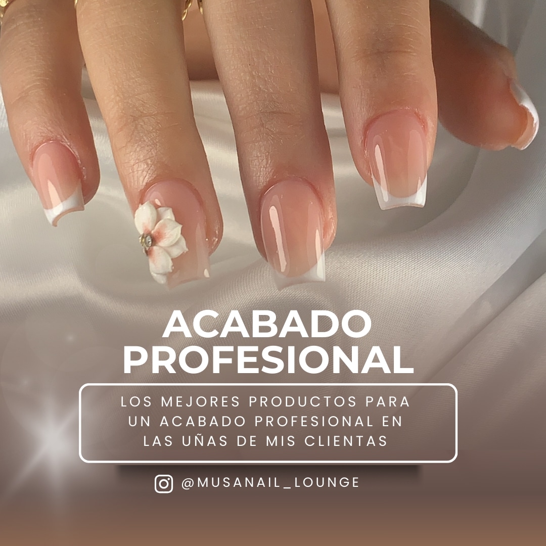 Professional finish on a fresh gel set